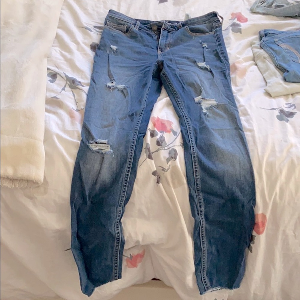 Ripped hollister jeans